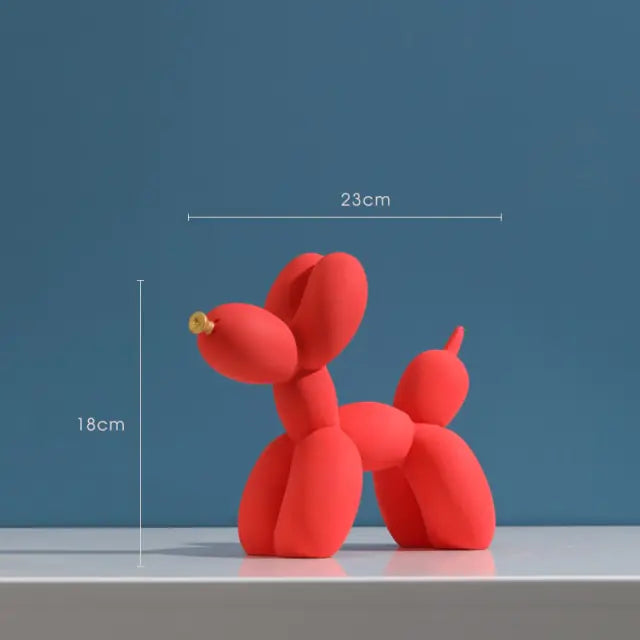 Balloon Dog Sculptures in Colour