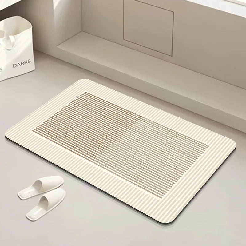 Míkonos Bathroom Soft Diatomaceous Earth Mat - Epta