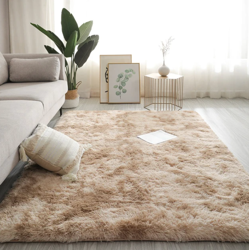 Contaré Lisboa Fluffy Carpet - Light Brown Days