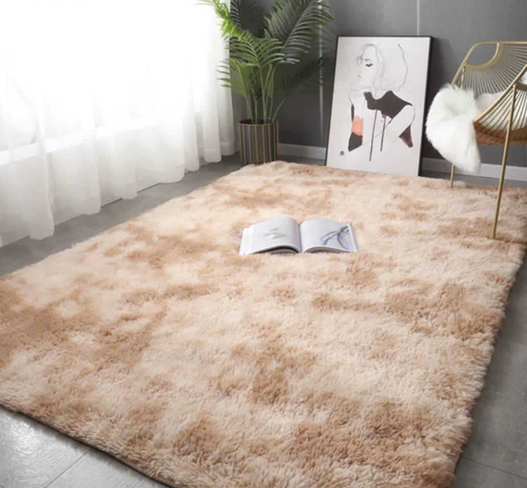 Contaré Lisboa Fluffy Carpet - Light Brown Days