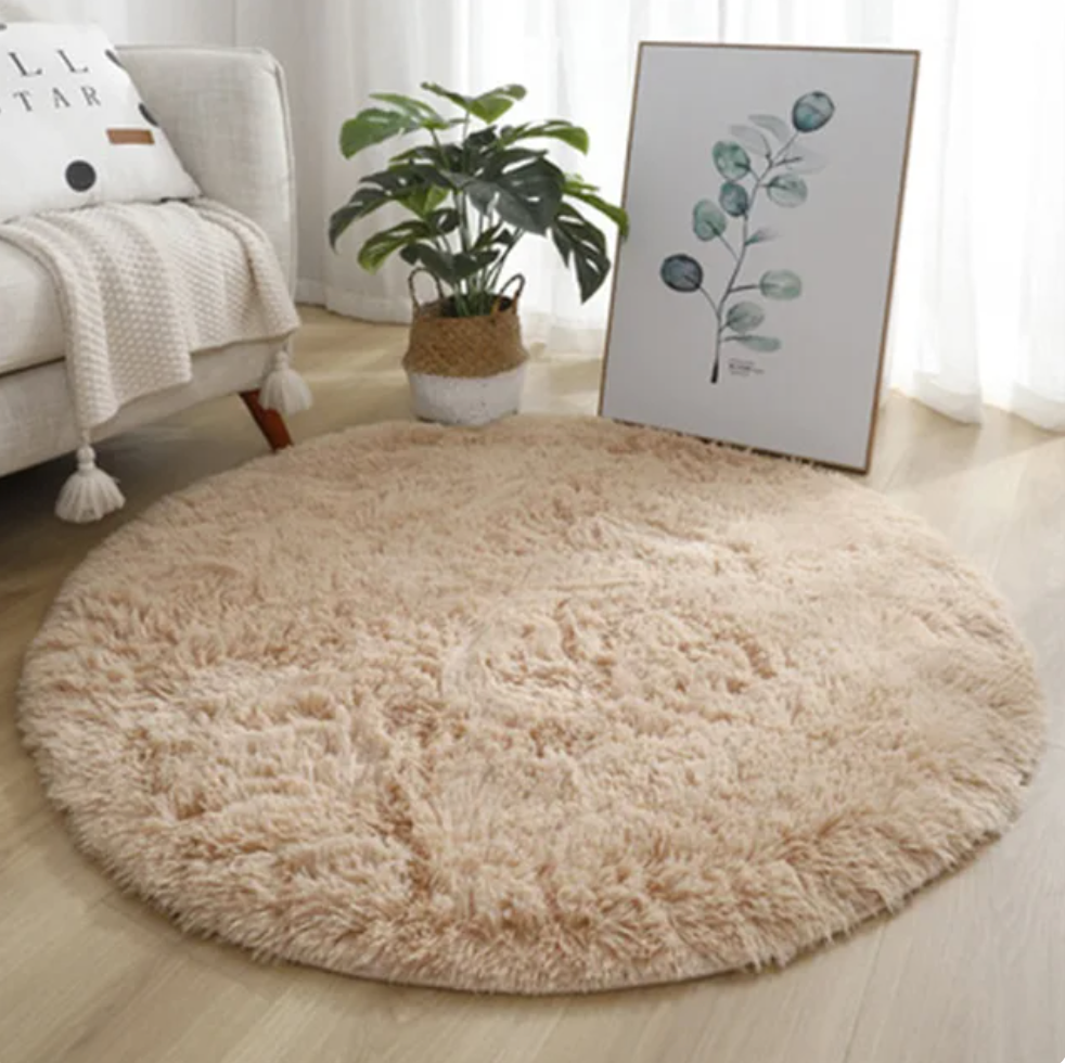 Contaré Matari Round Rug - Caramel