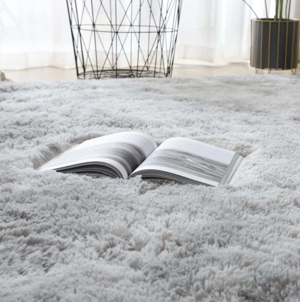 Contaré Lisboa Fluffy Carpet - Dark Grey