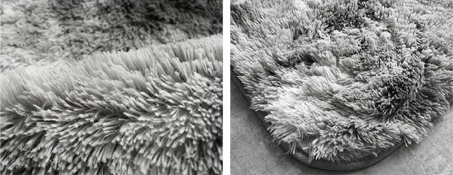 Contaré Lisboa Fluffy Carpet - Dark Grey