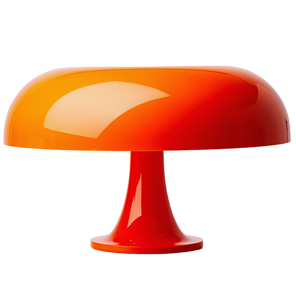 Nassimó Italian Mushroom Lamp - Orange