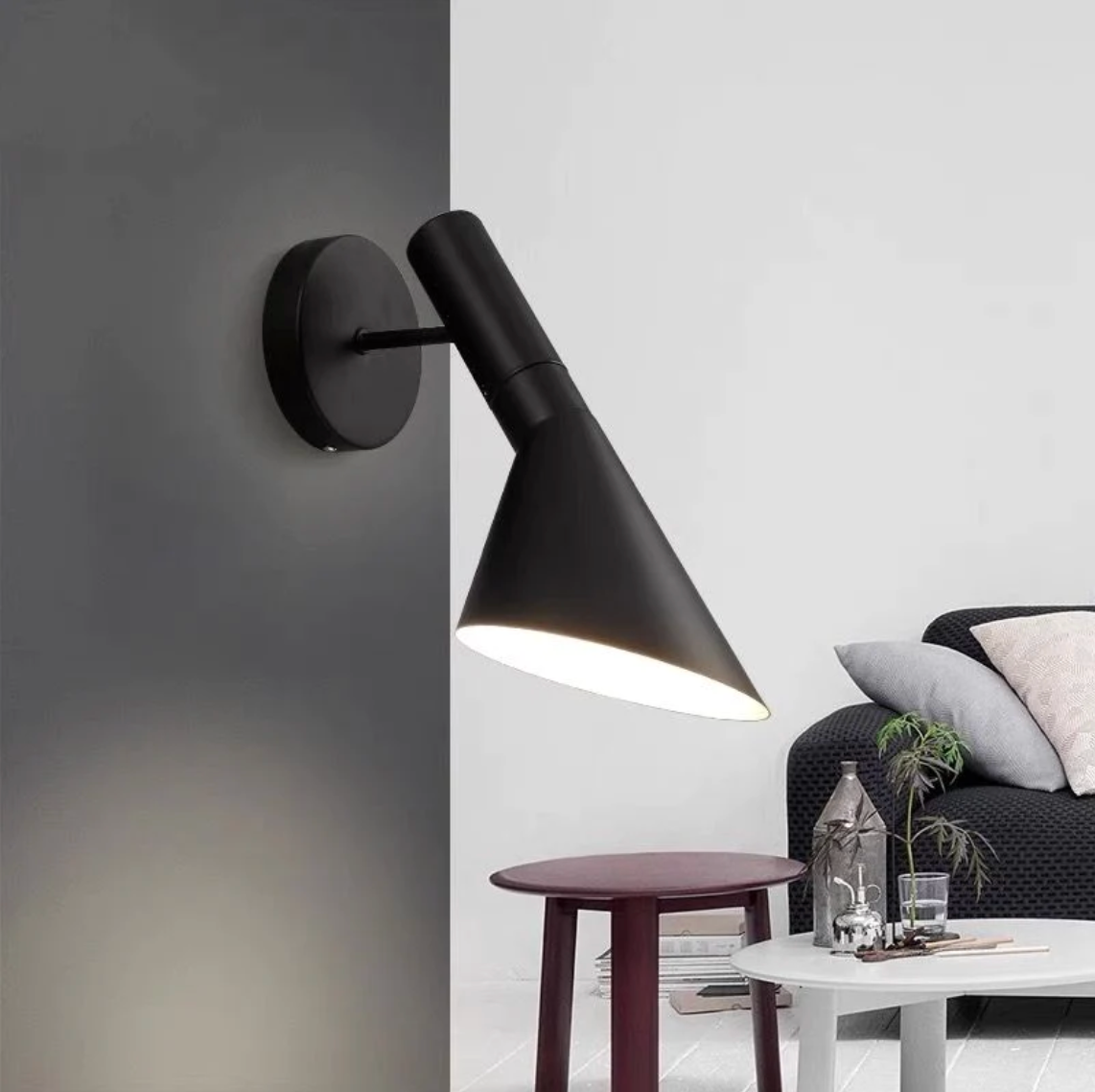 ZITA Wall Lamp - Black/White