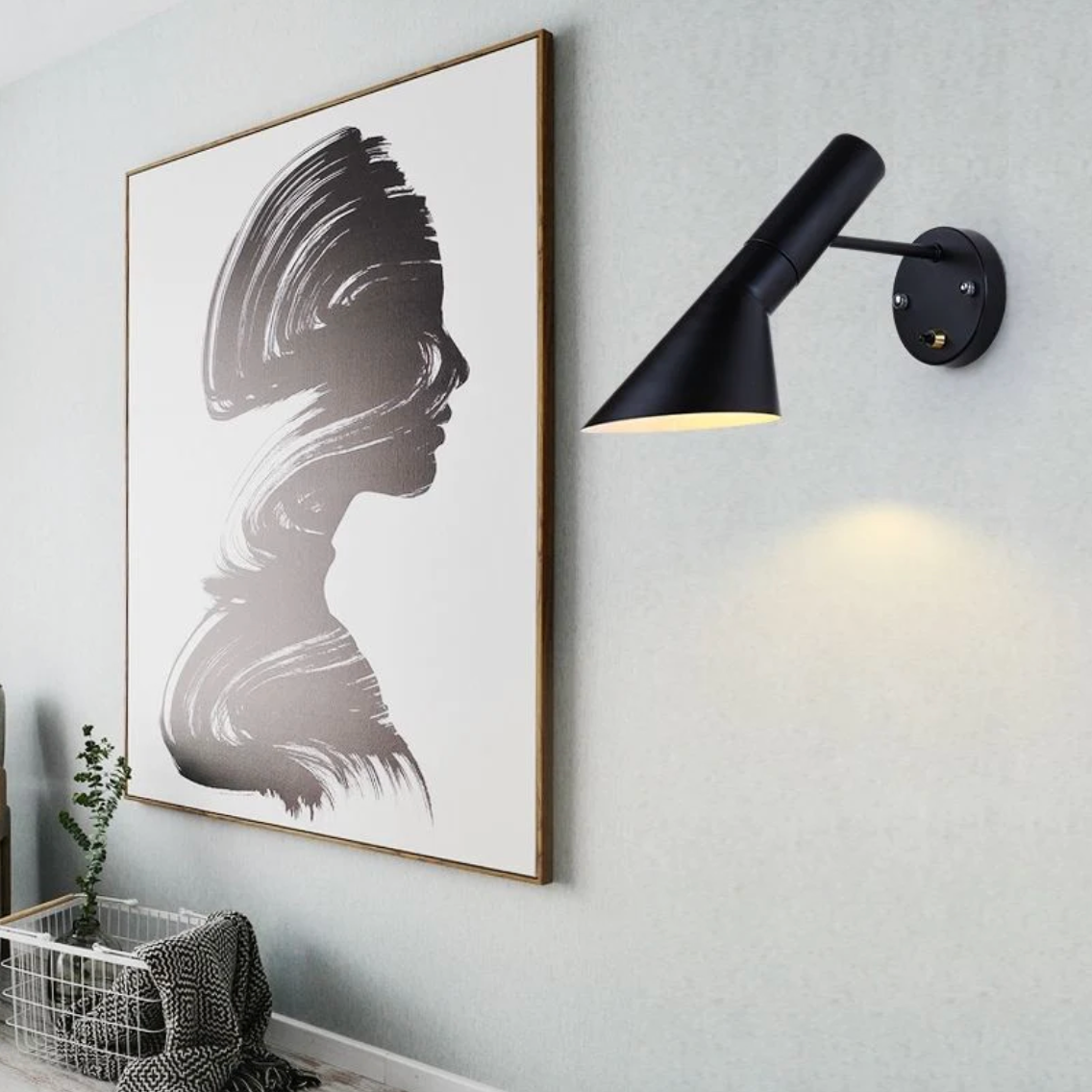 ZITA Wall Lamp - Black/White