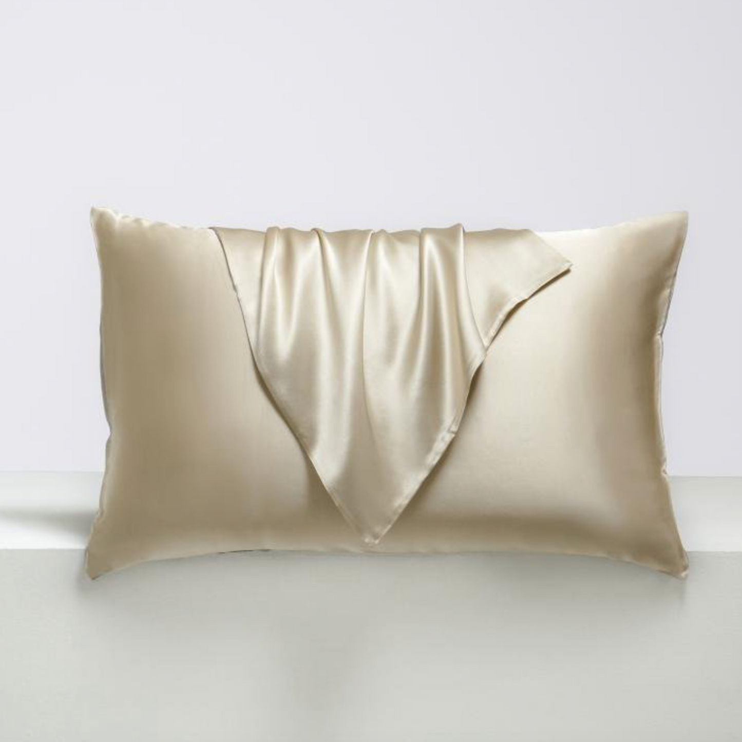 Premium Mulberry Silk Pillowcase - Gold