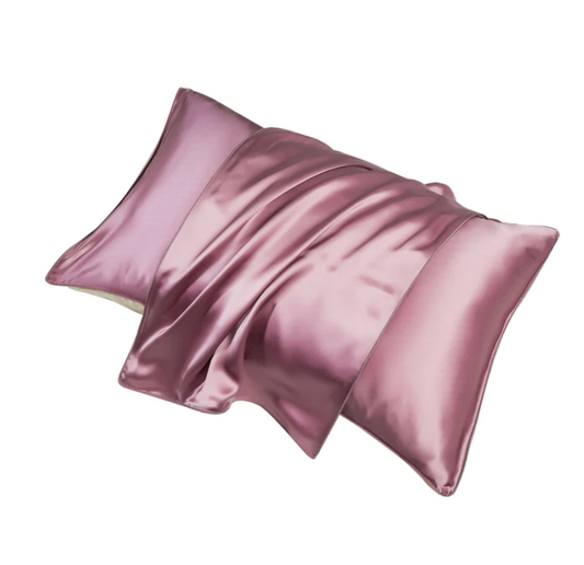 Premium Mulberry Silk Pillowcase - Bean Paste Powder