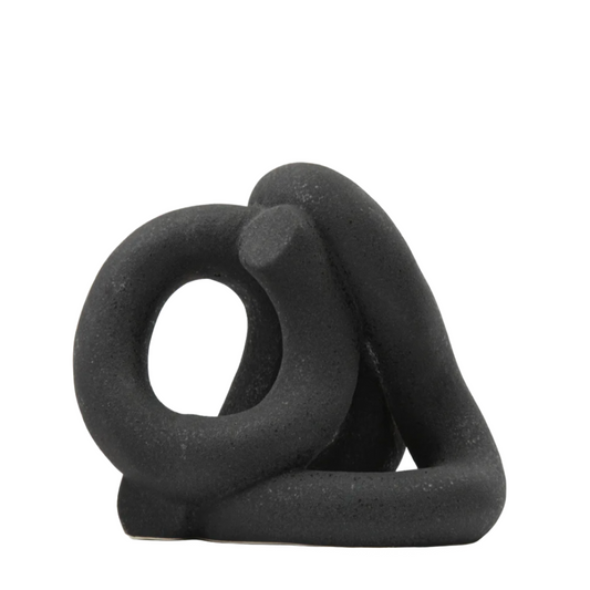 Ceramic Thread Knots - Black