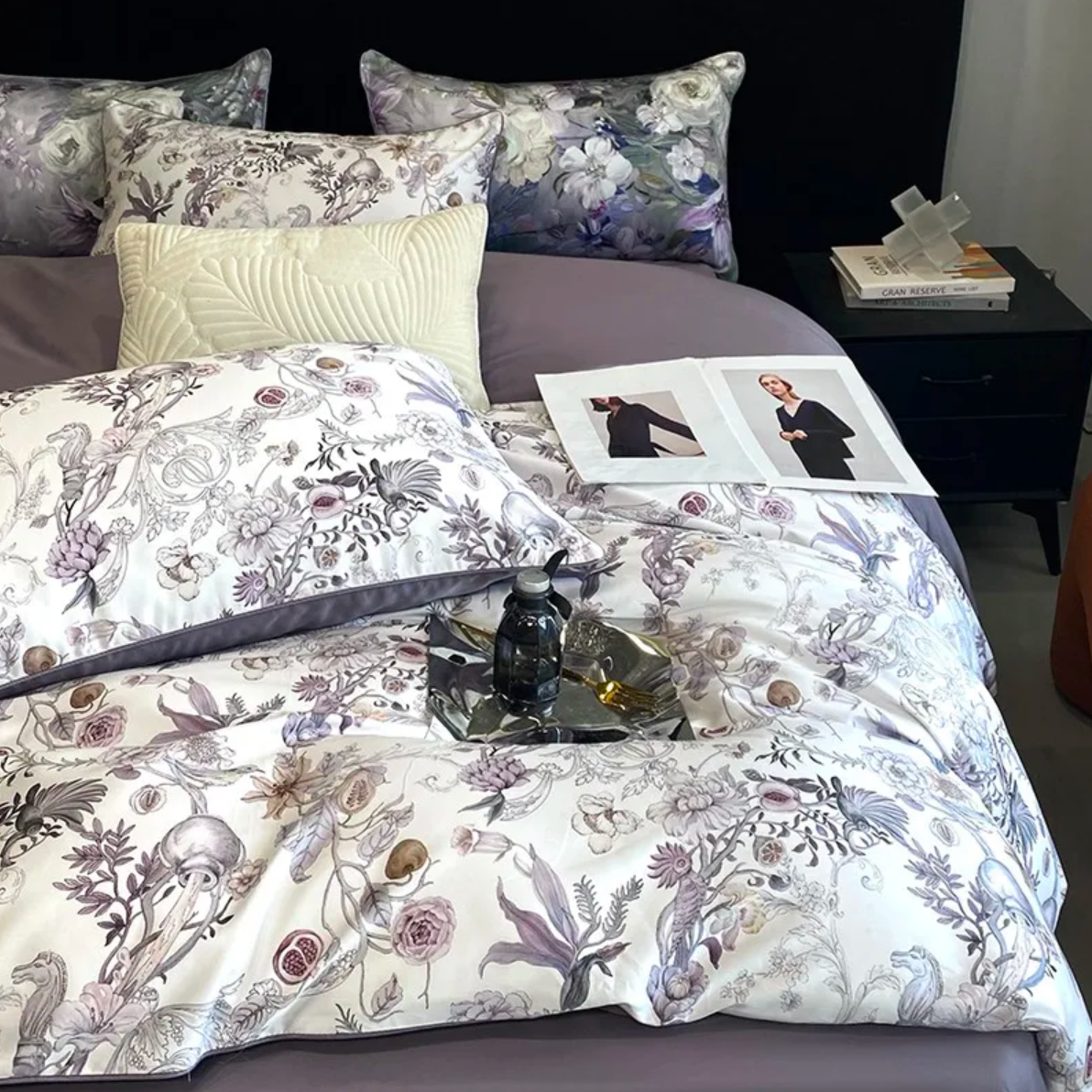 Blossom Egyptian Cotton Duvet Cover Set - Daniela