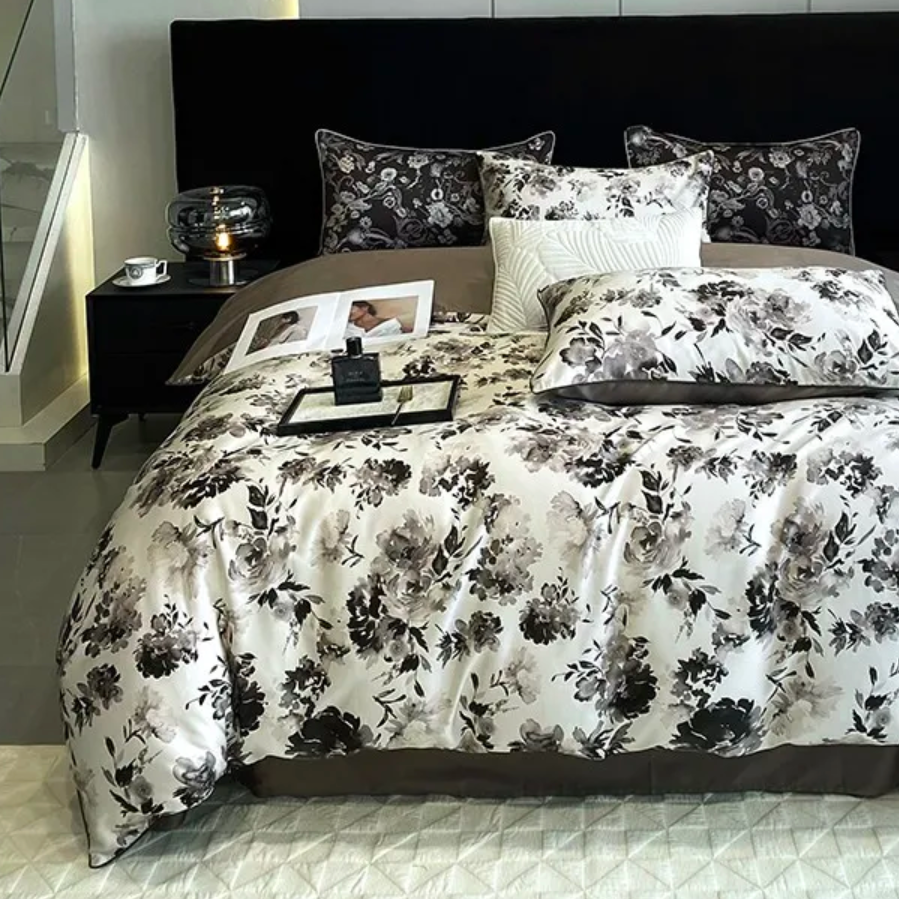 Blossom Egyptian Cotton Duvet Cover Set - Lorena