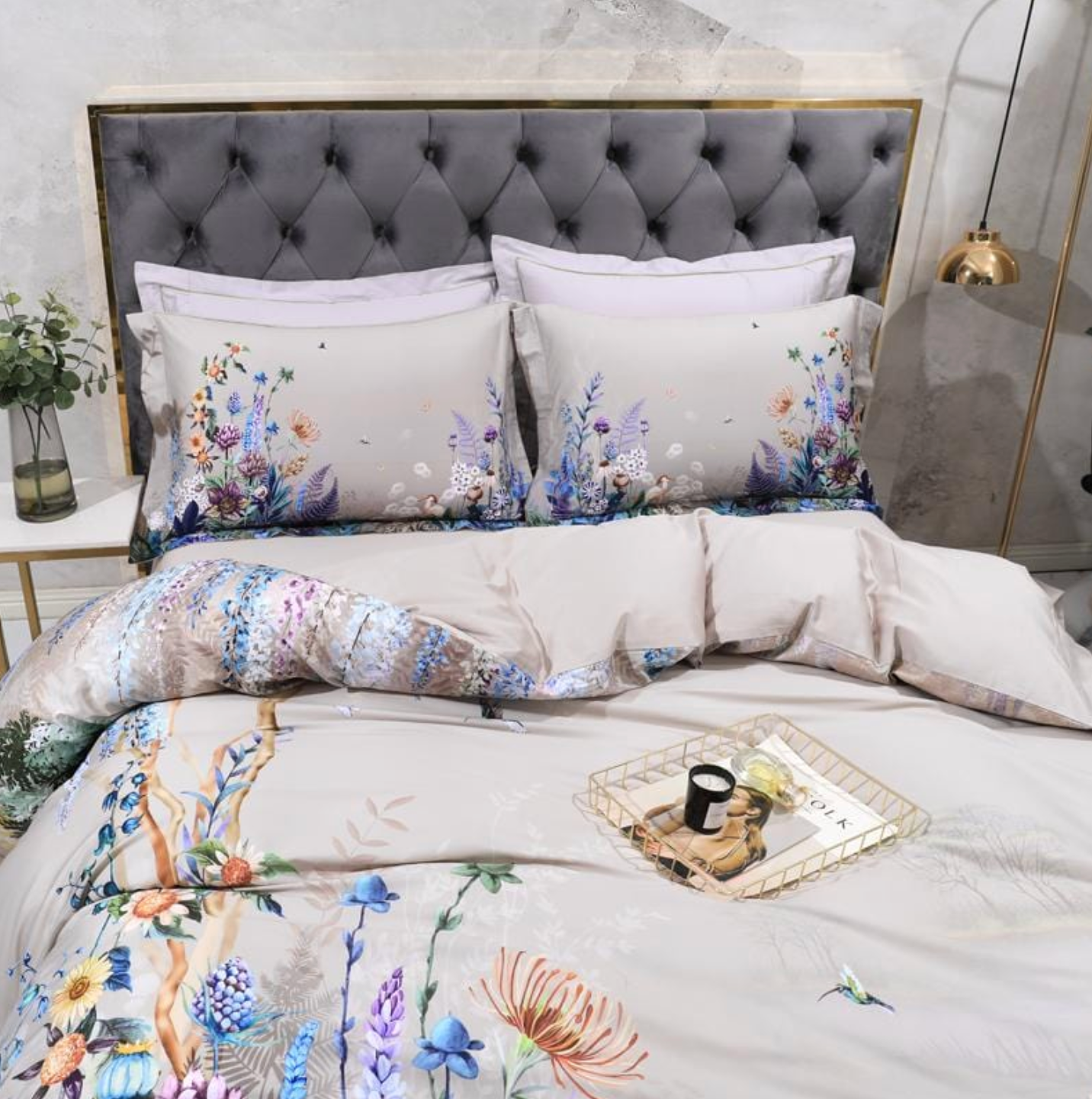 Colour En Life Egyptian Cotton Duvet Cover Set