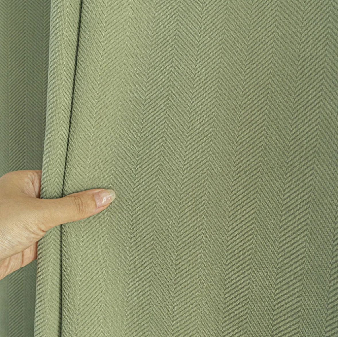 London Luxury Blackout Curtain - Green