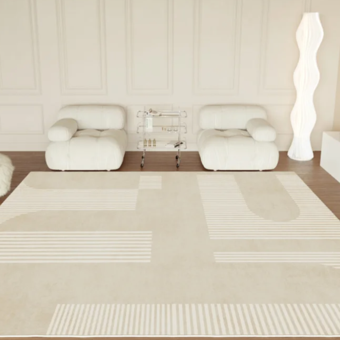 Dream Weave Modern Minimalistic Rug - Greta