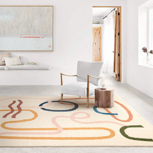 Dream Weave Modern Minimalistic Rug - Ingrid