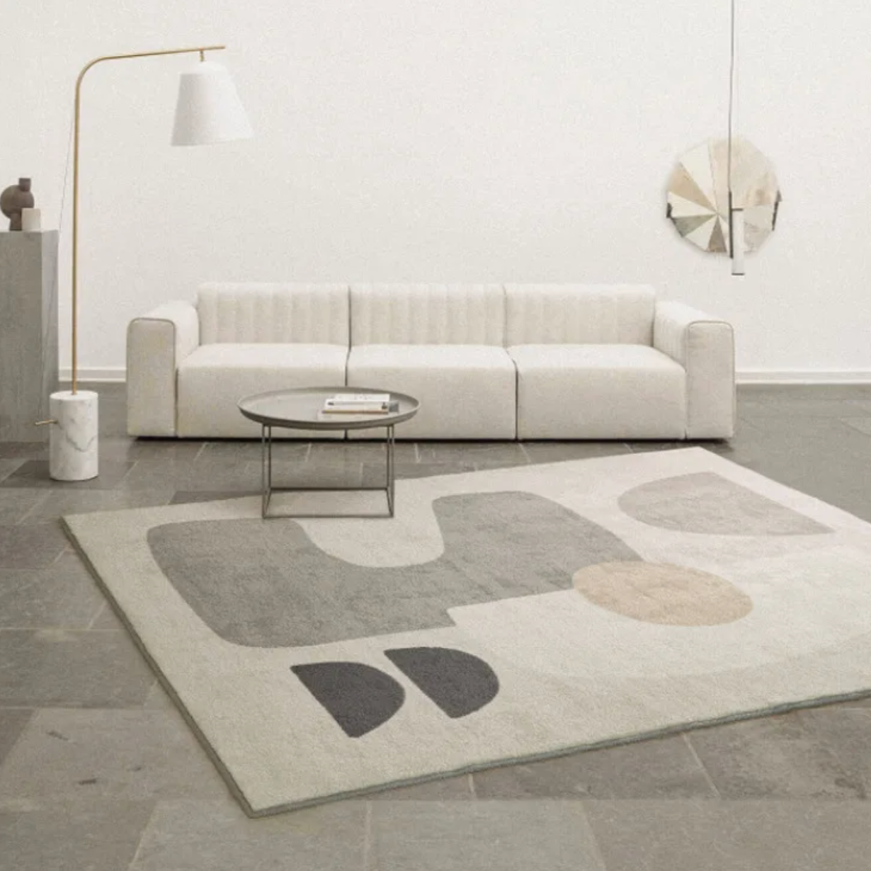 Dream Weave Modern Minimalistic Rug - Elsa