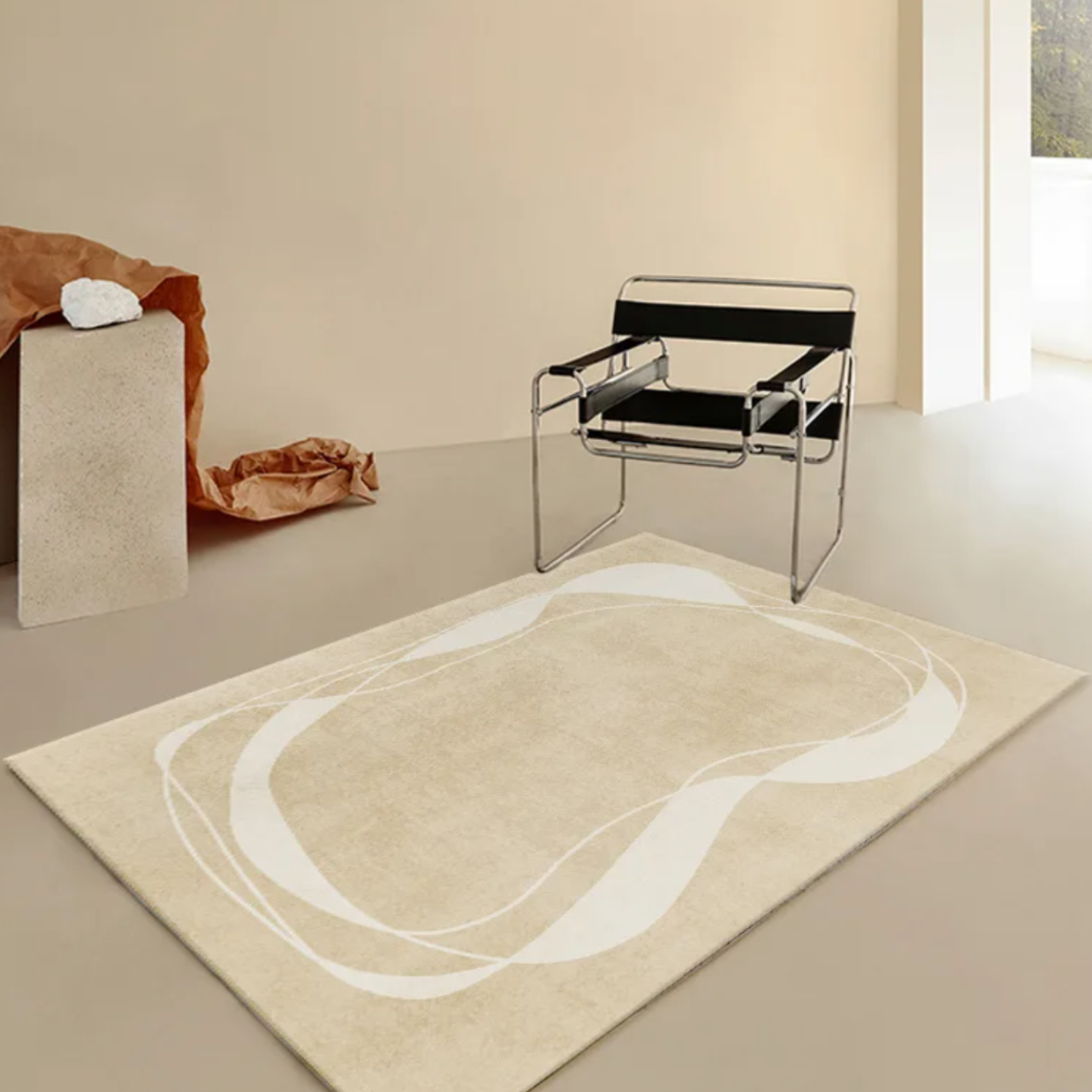 Dream Weave Modern Minimalistic Rug - Ebba