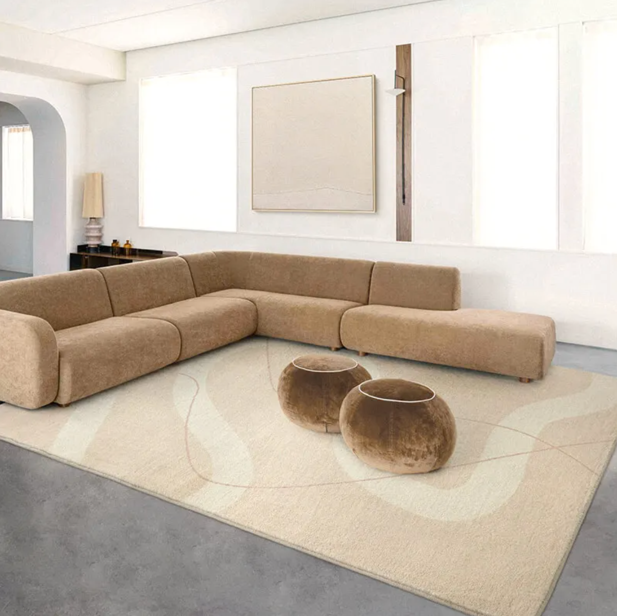 Dream Weave Modern Minimalistic Rug - Alva