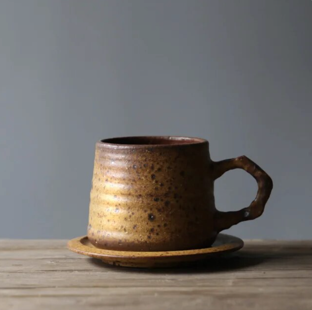 Sicily Natural Retro Ceramic Mugs