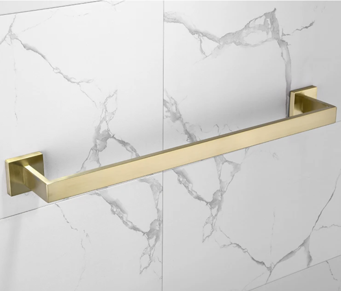 CÖNCEPT Gold Series Towel Hanger - Brushed Gold