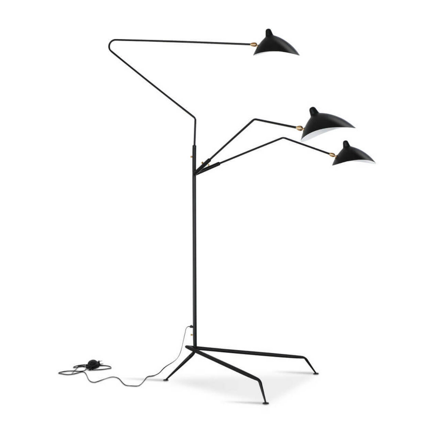 Mouille Three-Head Floor Lamp