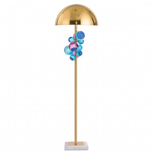 Floral Dome Italia Floor Lamp - A001