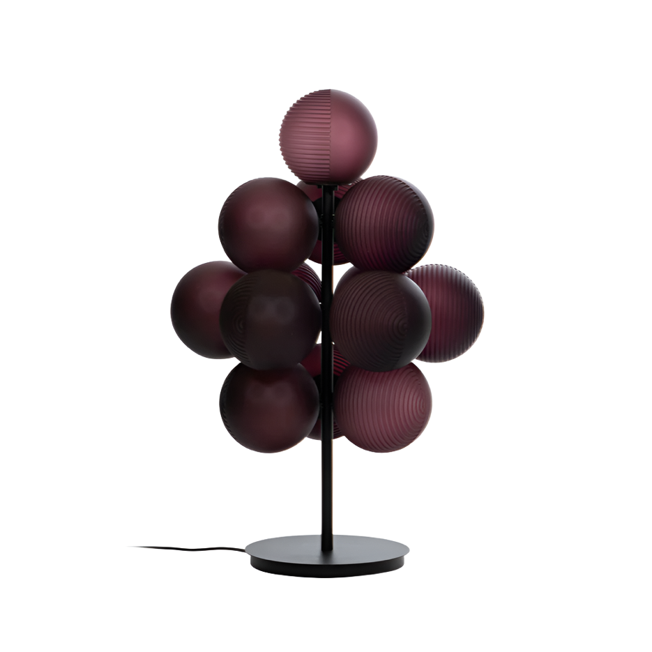 Grape Floor Lamp - Aubergine