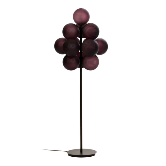 Grape Floor Lamp - Aubergine