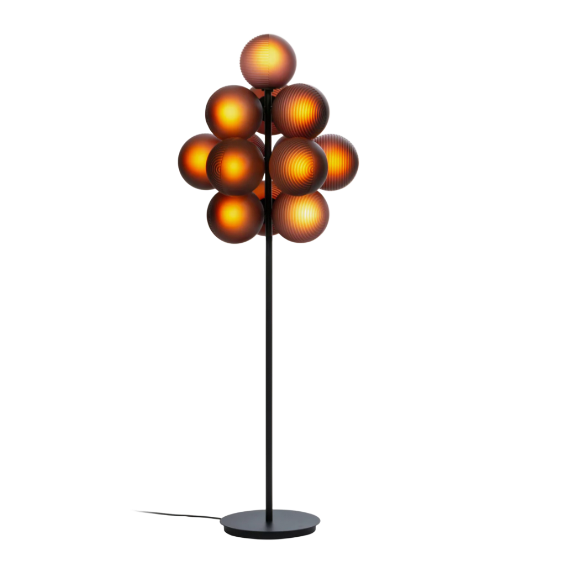 Grape Floor Lamp - Aubergine