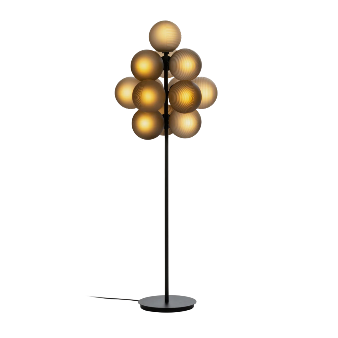 Grape Floor Lamp - Smoky Grey