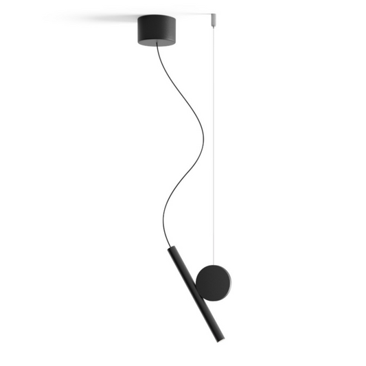 Duo Suspension Pendant - Black