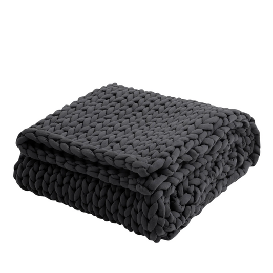 Sleepy Seal Weighted Knitted Blanket