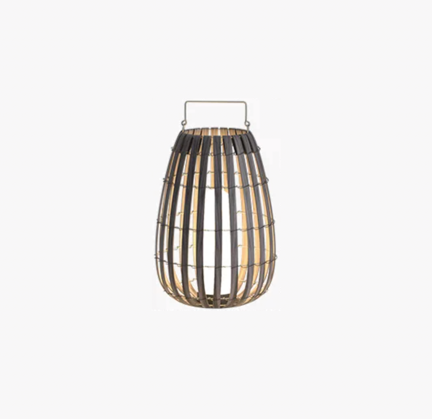 Santorini Handcrafted Rattan Lantern