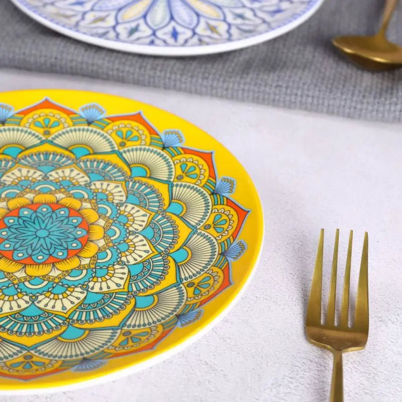 Italy Art Hand-Painted Ceramic Plates