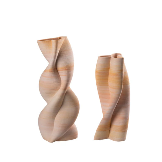 Desert Twist Ceramic Vase