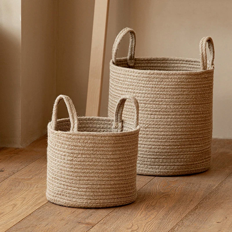 European Natural Handmade Woven Basket