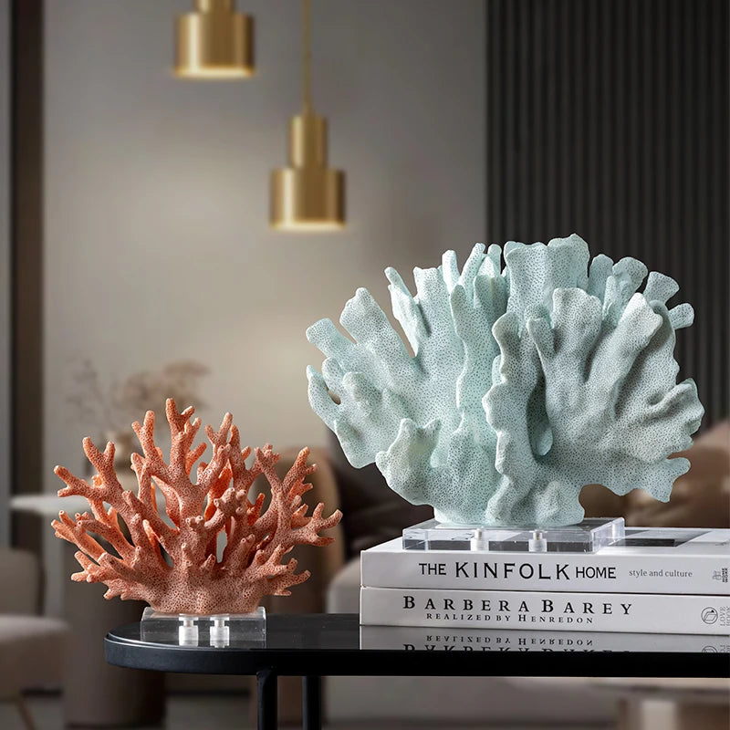 Crete Coral Resin Figurines