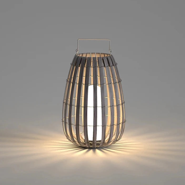 Santorini Handcrafted Rattan Lantern