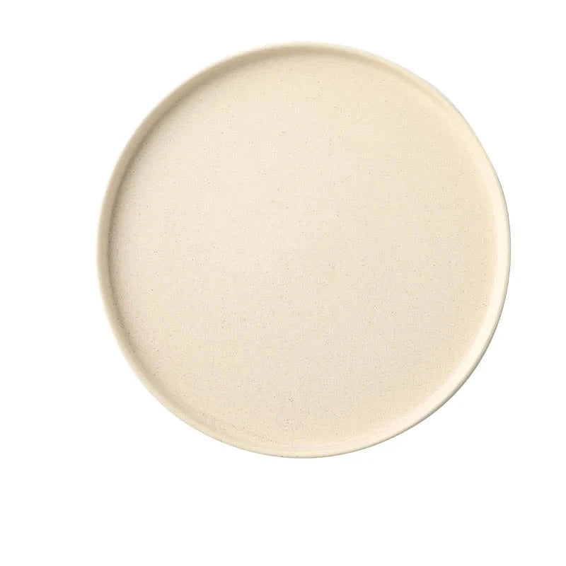 Japanese Ceramic Minimal Dinnerware - Beige