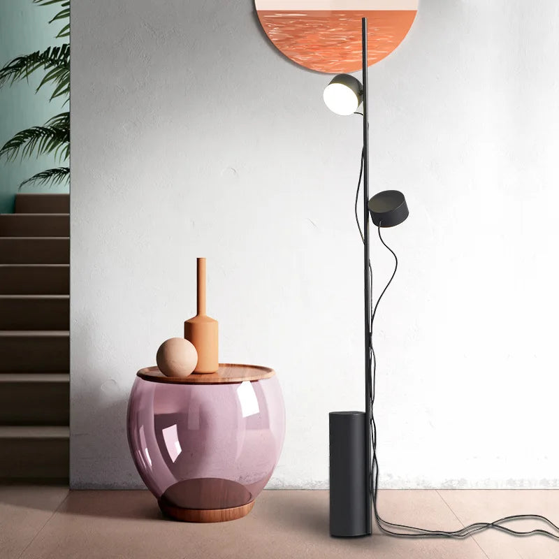 Post Floor Lamp Black