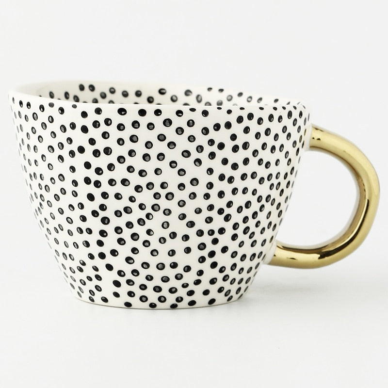 CINI Hand Painted Ceramic Mugs