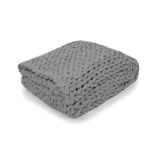 Sleepy Seal Weighted Knitted Blanket