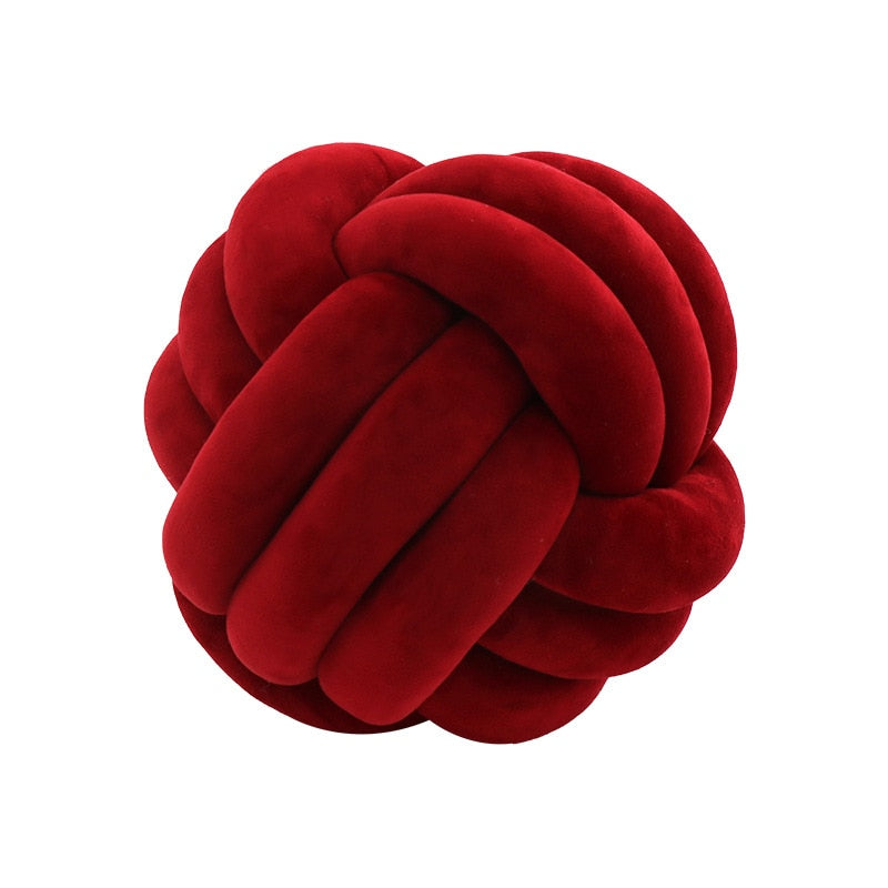 Bala Knotted Ball Throw Pillow