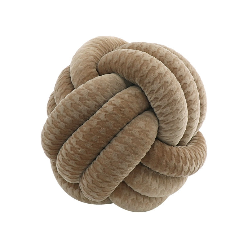 Bala Knotted Ball Throw Pillow