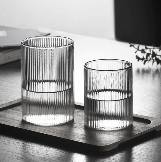 Ribbed Tumbler Glass