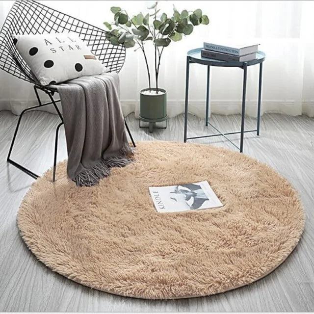 Contaré Matari Round Rug - Caramel