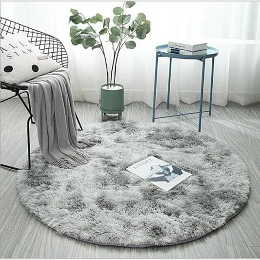 Contaré Matari Round Rug - Light Grey