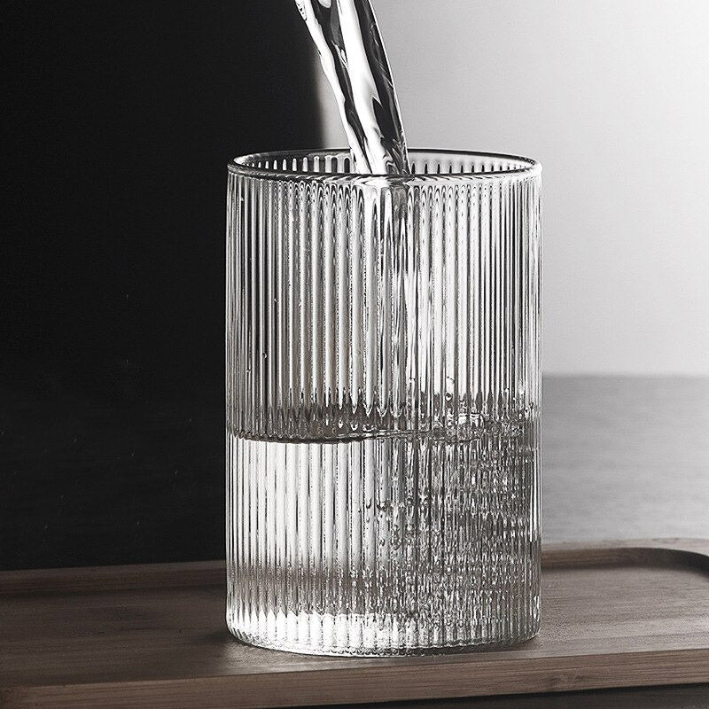 Ribbed Tumbler Glass