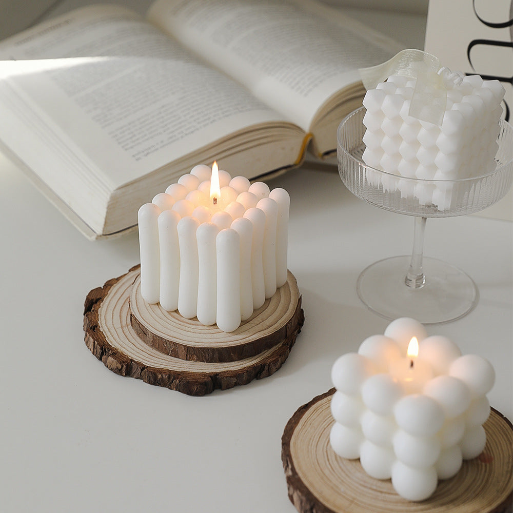 Bubbly Cute Cube Aromatic Wax Candles