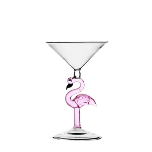 GADIMO Flamingo Cocktail Glass